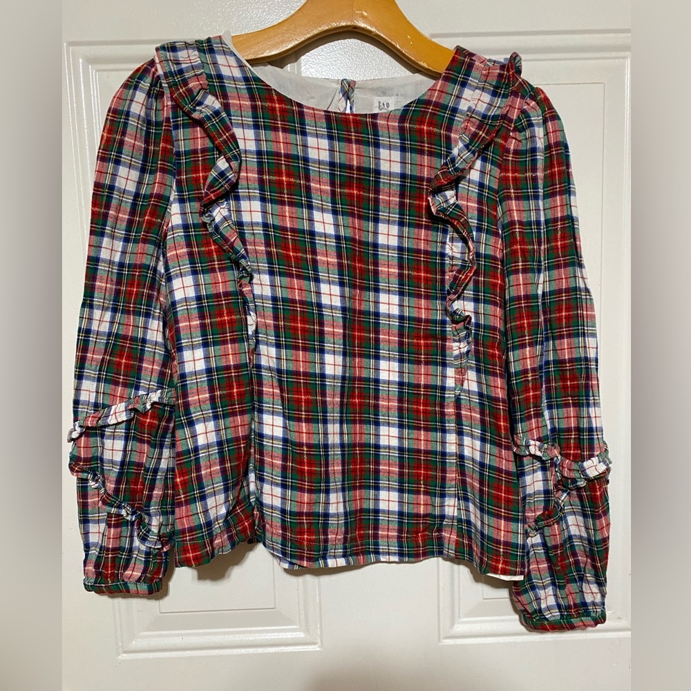 GAP  made in India  Girl blue’s long sleeve